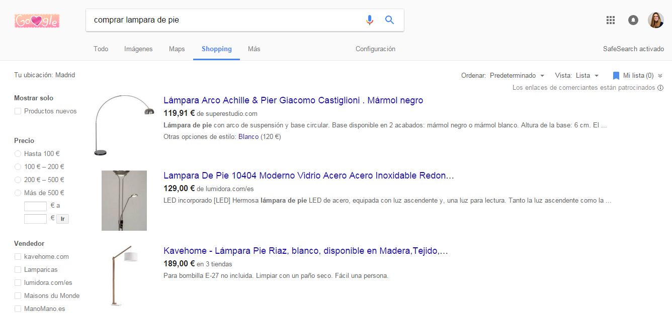 Qué es AdWords: Google Shopping